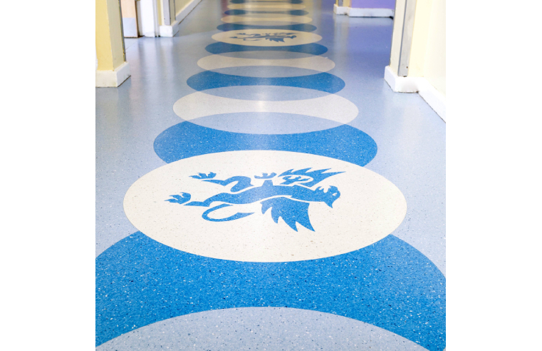 F.Ball Products used in Southborough High School refurbishment