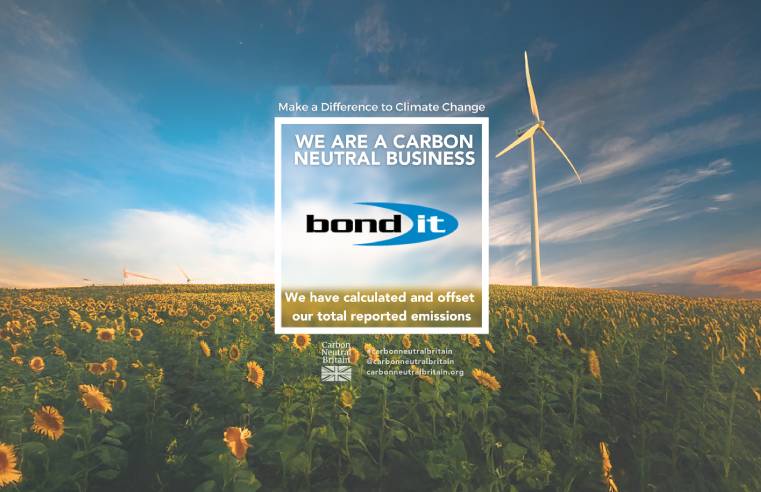Bond It Becomes Carbon Neutral