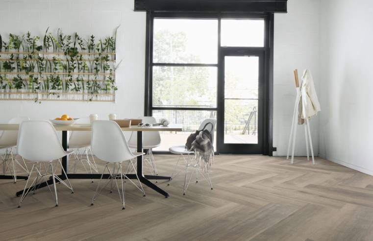 Interface helps designers go minimal with new LVT collection Northern Grain