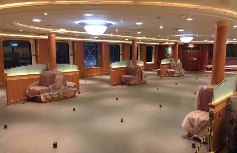 F. Ball at Cruise Ship Interiors Expo Europe