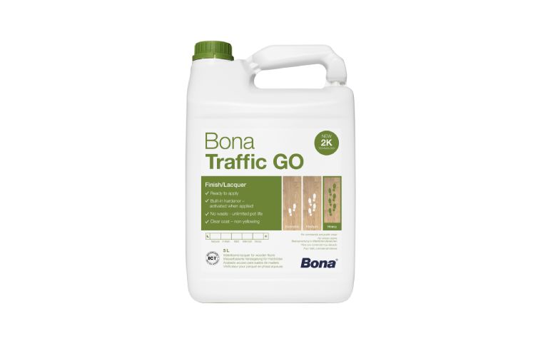 Bona Launches Traffic GO Lacquer for Wood Floors 