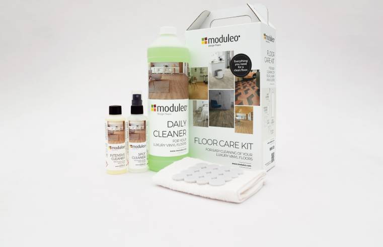 Moduleo Launches Branded Cleaning Products   