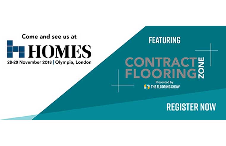 New Contract Flooring Zone at HOMES London