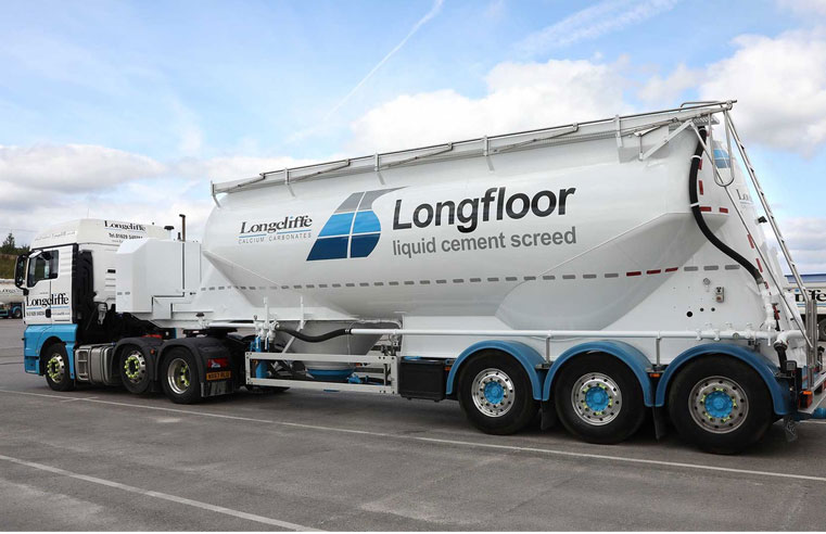 Longcliffe Quarries Launch LONGFLOOR Liquid Cement Screed