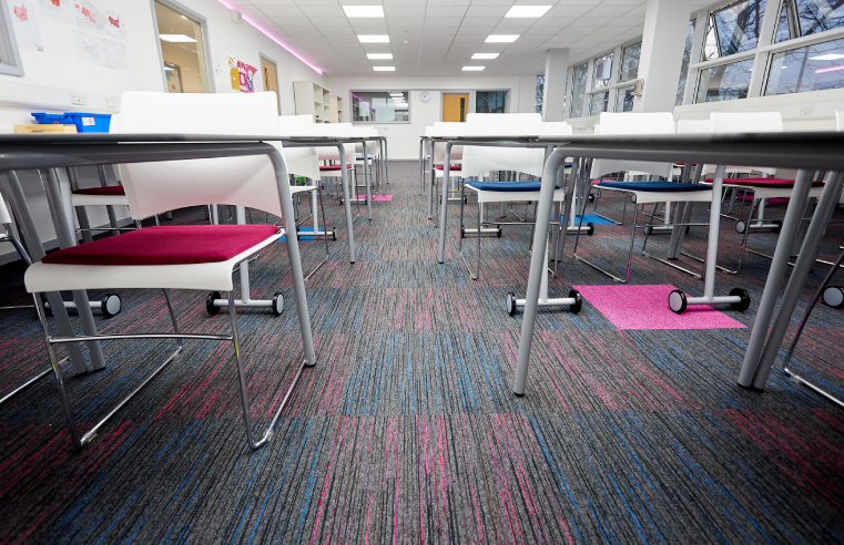 F. Ball Products Used to Create Inspiring Learning Space