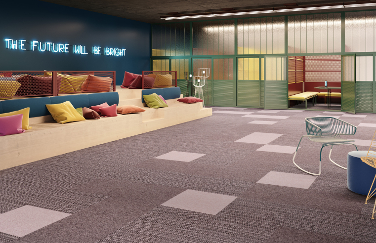 IVC Commercial Art Intervention Carpet Tiles 