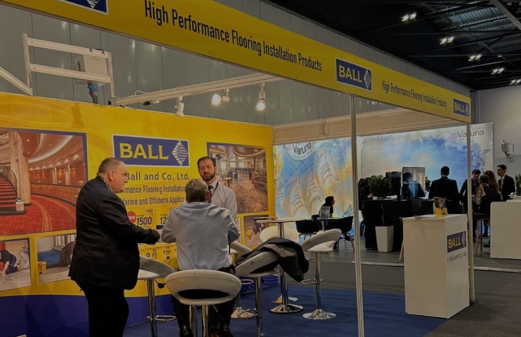 F. Ball at Cruise Ship Interiors Design Expo Europe