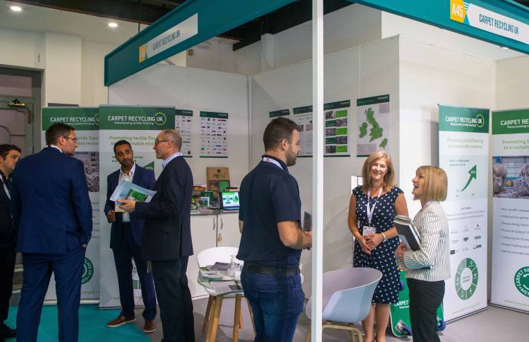 CARPET RECYCLING UK BUILDS MOMENTUM AT HARROGATE 