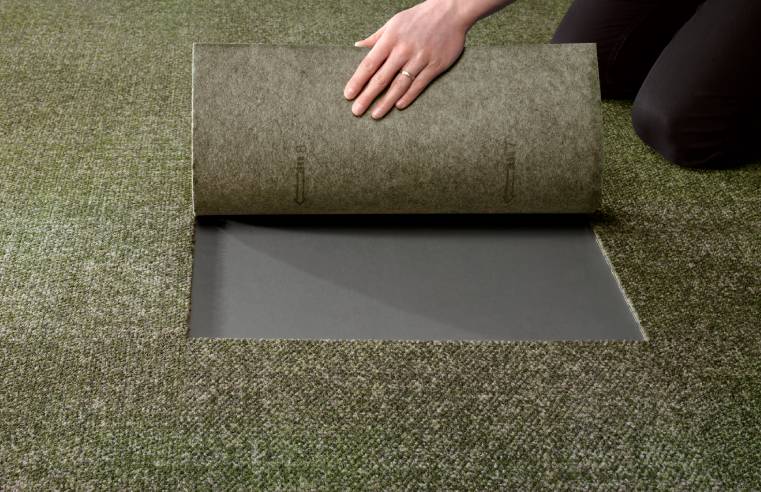 Truly Sustainable Modular Carpet Installation 