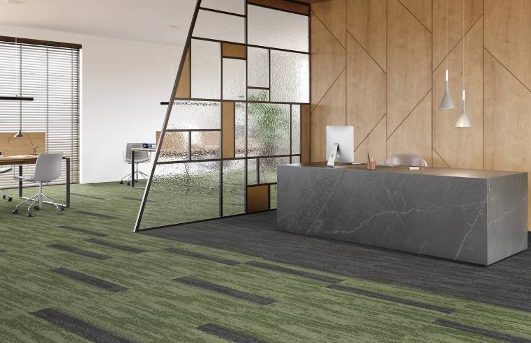 Rudiments carpet tile and plank collection from IVC Commercial