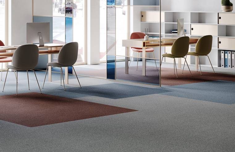 modulyss expands the &-collection of carpet tiles with Cambridge& and Perpetual&
