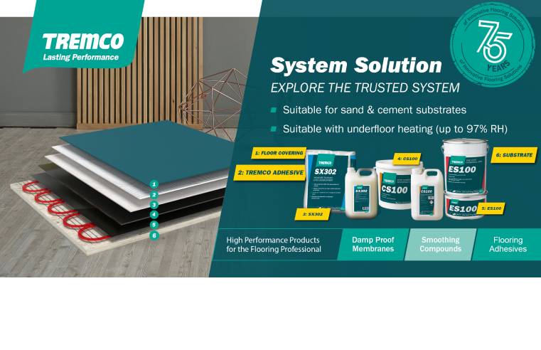 TREMCO Provides the Full System Solution for Flooring Contractors