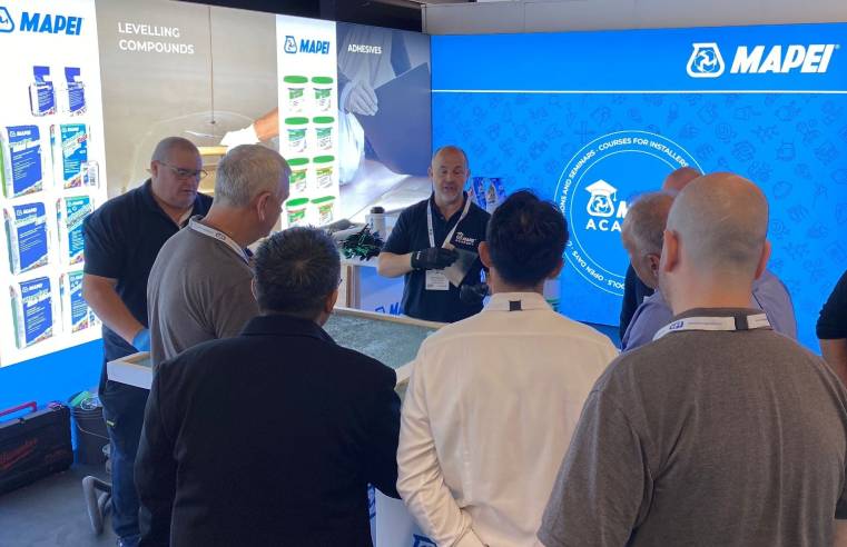 Mapei returns to the Flooring Show with resilient line showcase