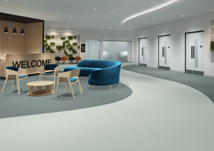 New Geotone QuickLay PUR Flooring Collection from Polyflor