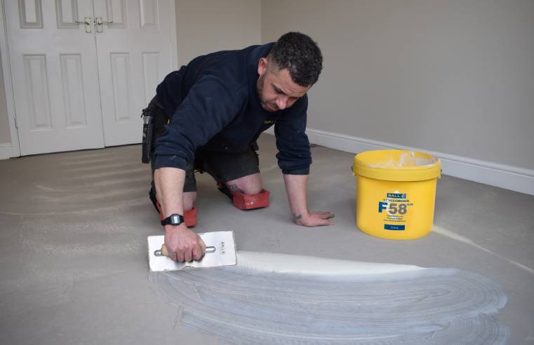 F. Ball Launches F58 PLUS Fast-Drying LVT Adhesive