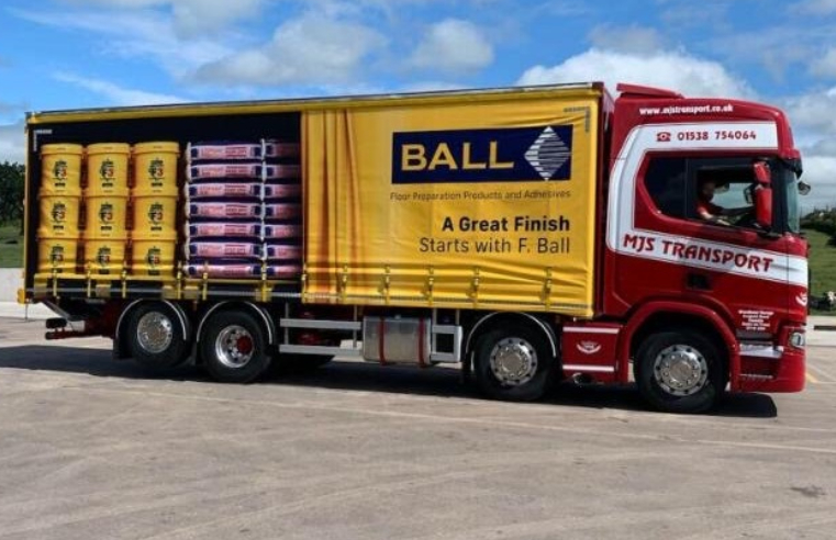 F. Ball and Co. Ltd. Refreshes Delivery Lorry Liveries