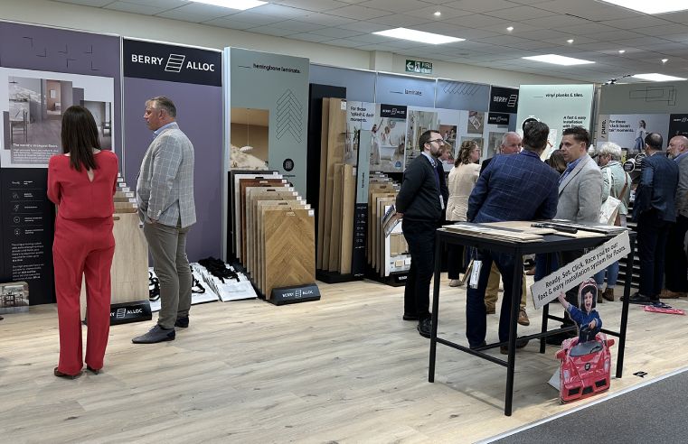 BerryAlloc Showed Its hard flooring range at the BGNFS