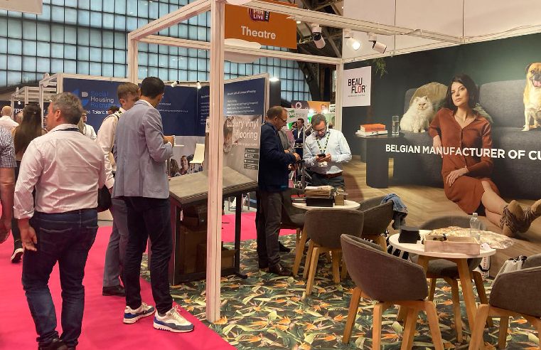 eauflor attends Housing 2023 to show its sheet vinyl flooring 