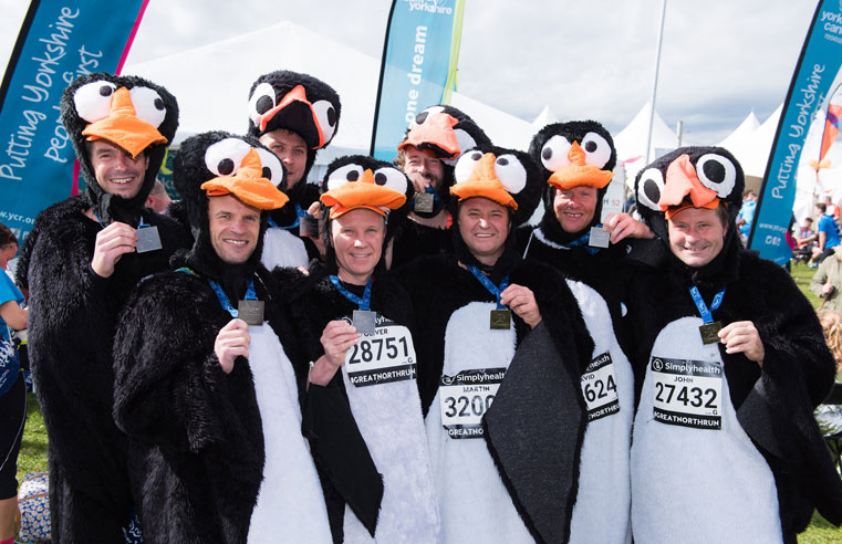 Ceramique Internationale Supports Great North Run Penguins