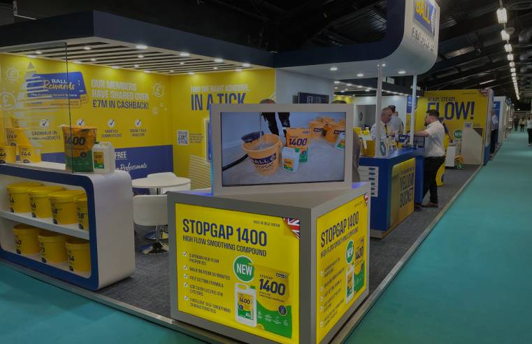 F. Ball Focuses on Adhesives at The Flooring Show