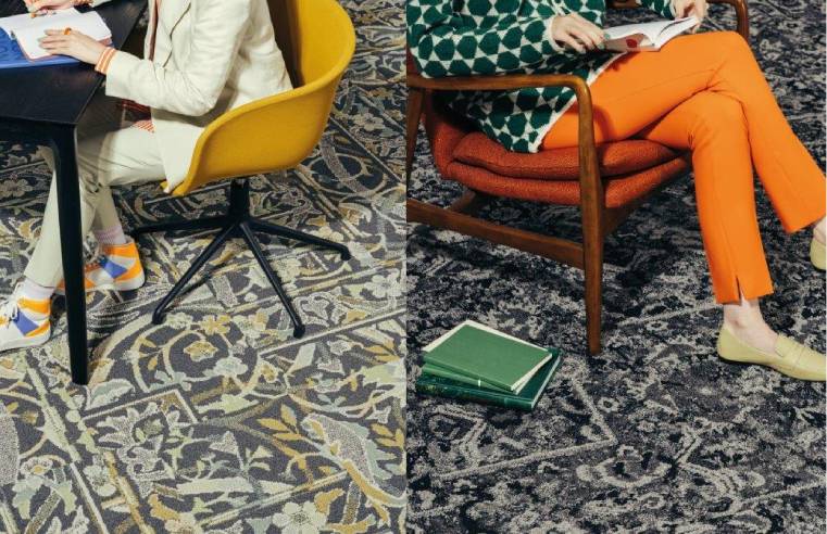 Interface introduces Past Forward carpet tile collection
