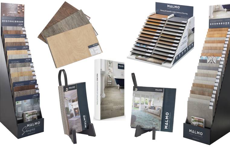 rand new Malmo  LVT Flooring POS package launched to maximise retail sales
