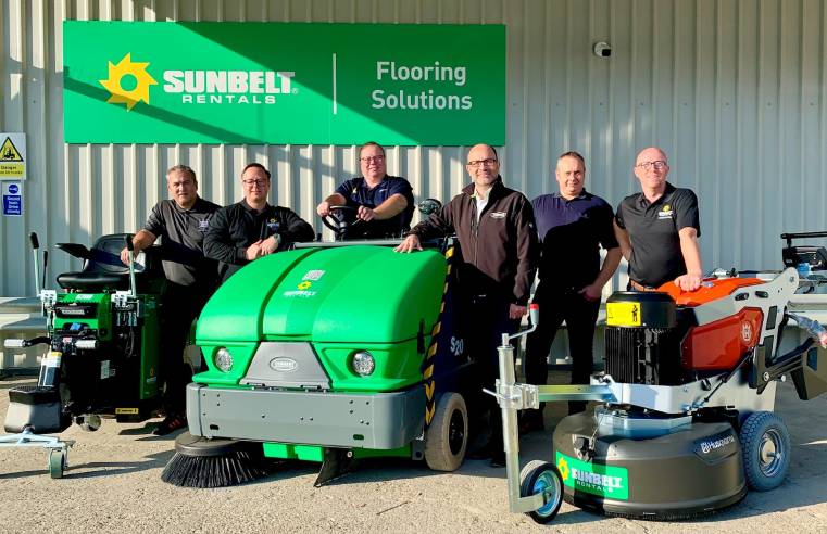 Sunbelt Rentals New Floorcare and Maintenance Equipment Offering