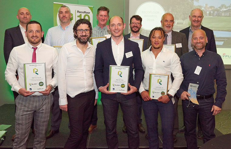 Recofloor Celebrates Recycling Award Winners