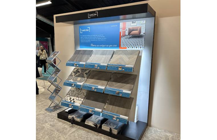 LeoLine Gets Premium at INDX National Flooring Show