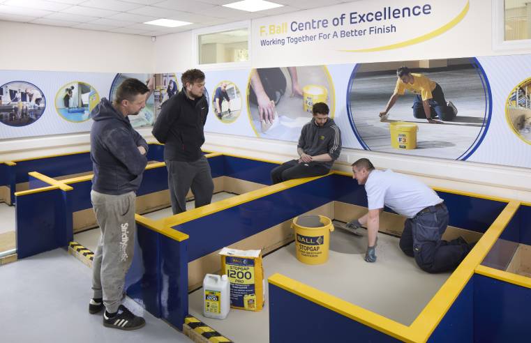 F. Ball Demonstrates Excellence at The Flooring Show
