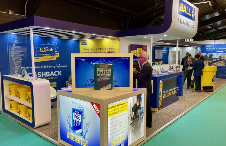 F. Ball Unveils Innovations at The Flooring Show F. Ball Unveils Innovations at The Flooring Show