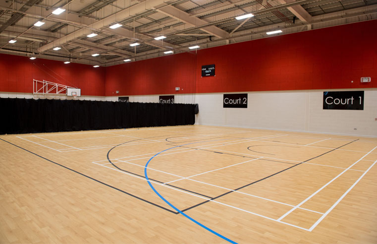 Polyflor Sport 67 Scores at New Leisure Centre