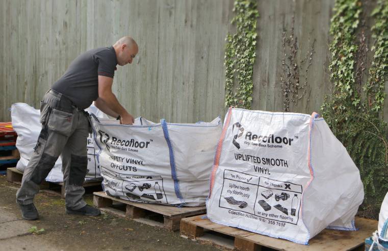 Recofloor vinyl flooring takeback scheme smashes annual targets
