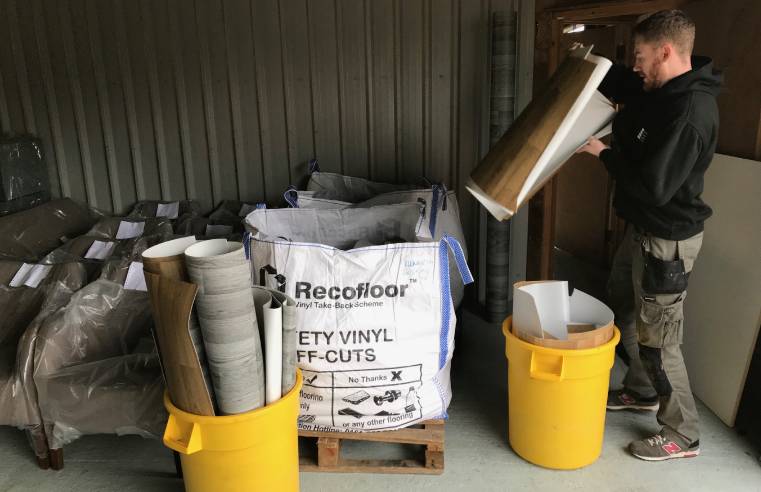 Recofloor Vinyl Flooring Recycling Champions Kilworth Flooring & Furnishing Company Ltd
