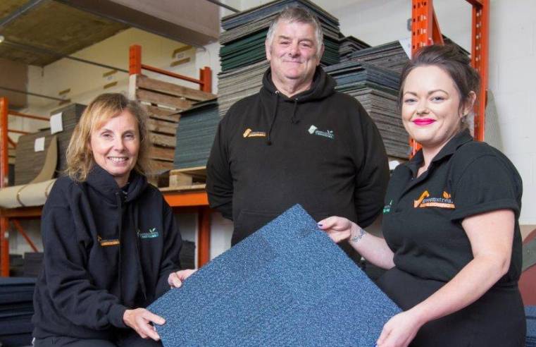 Interface and Greenstream Give Carpet Tiles a New Lease of Life 