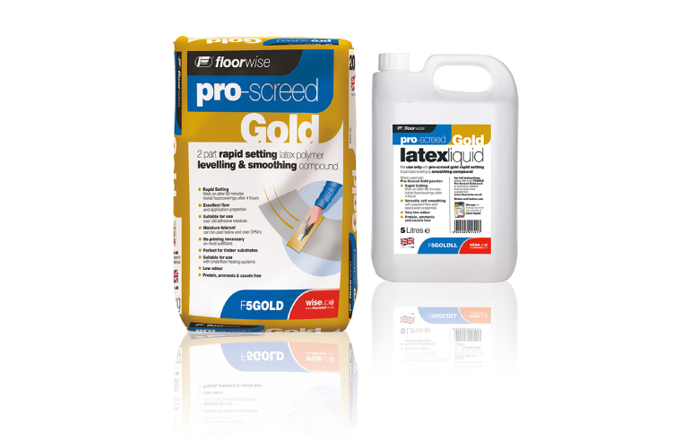 Pro-Screed Gold from floorwise is the answer when subfloors are in need of attention
