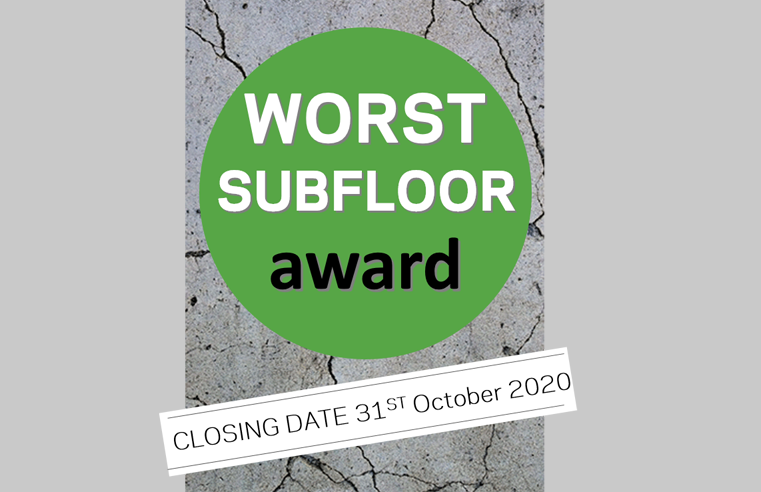 The Preparation Group Launches Worst SubFloor Awards The Preparation Group Launches Worst SubFloor Awards