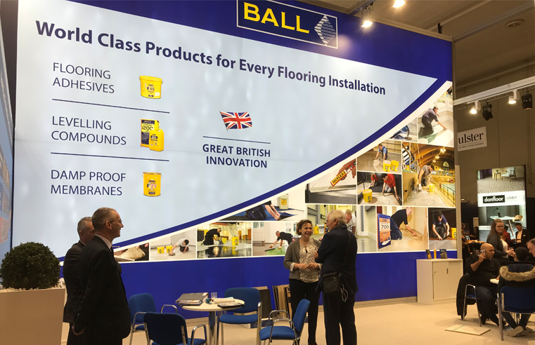 F. Ball to Showcase at Domotex 2020